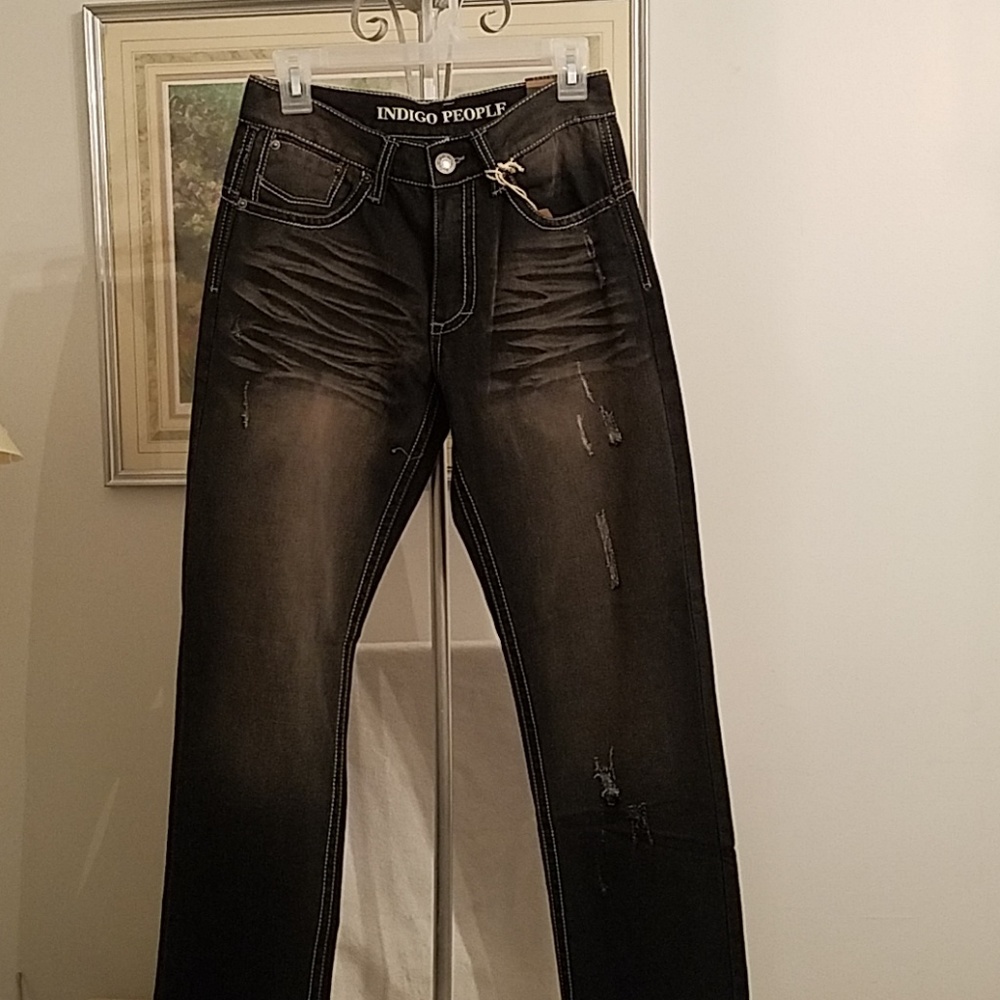 INDIGO PEOPLE CLASSIC 984 SLIM/STRAIGHT LEG - NWT
